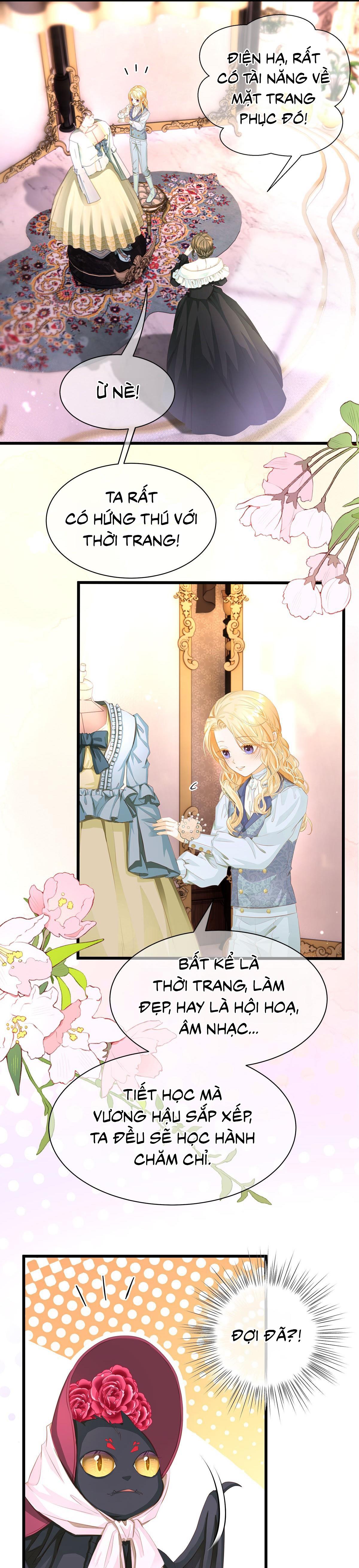Đọc truyện Tôi trùng sinh thành chú rồng đen của vương tử điện hạ - Chapter 4