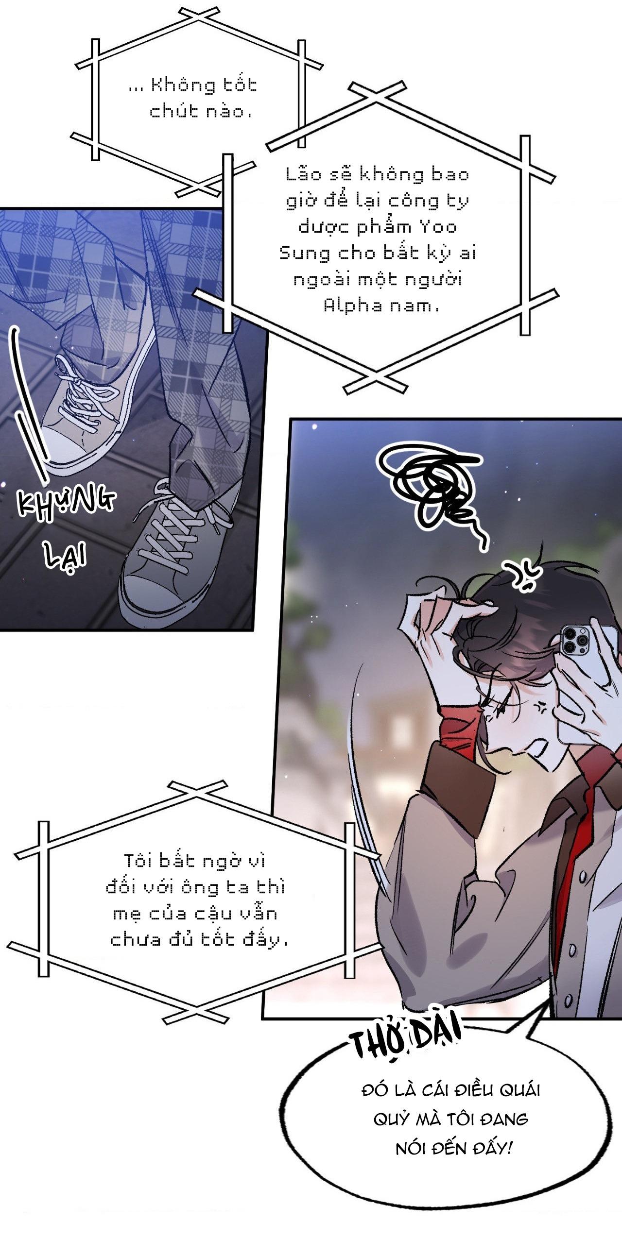 Đọc truyện (ABO) VŨ TRỤ NƠI EM XUỐNG - Chapter 17