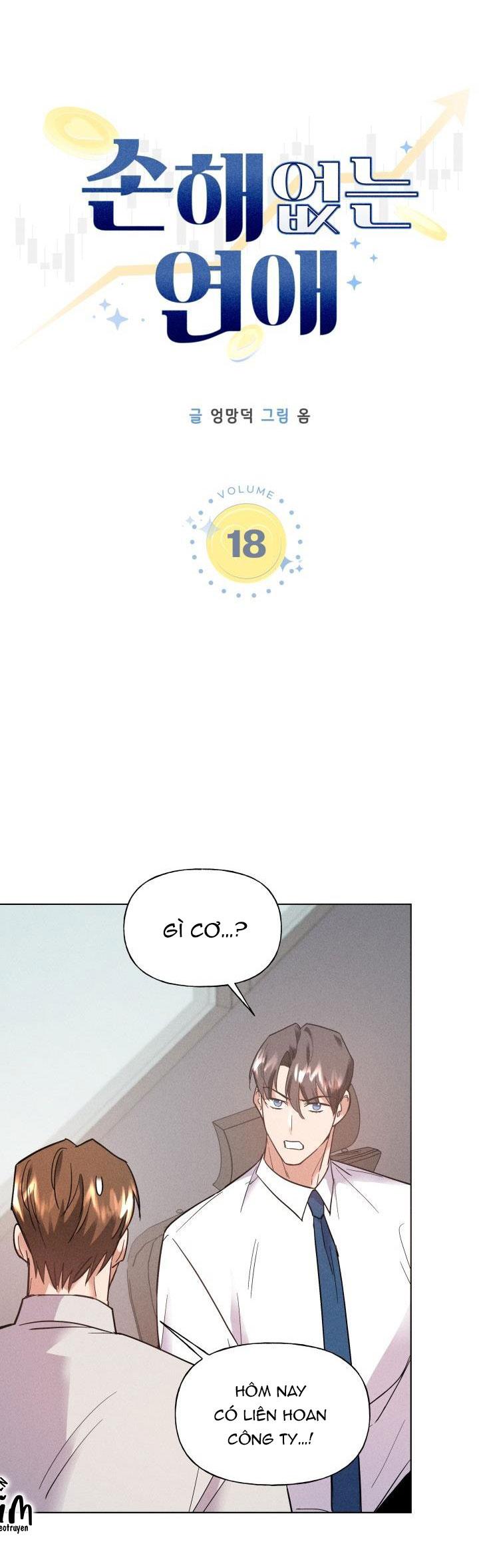 Đọc truyện TÌNH YÊU KHÔNG TỔN THẤT - Chapter 18