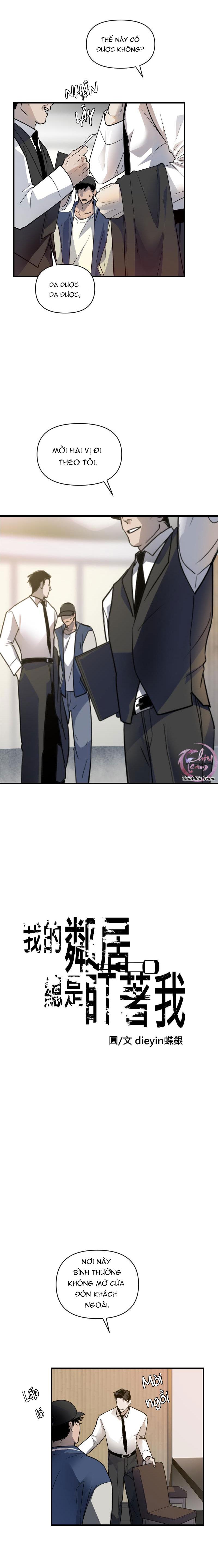 Đọc truyện Tên Hàng Xóm Cứ Dán Mắt Vào Tôi - Chapter 13