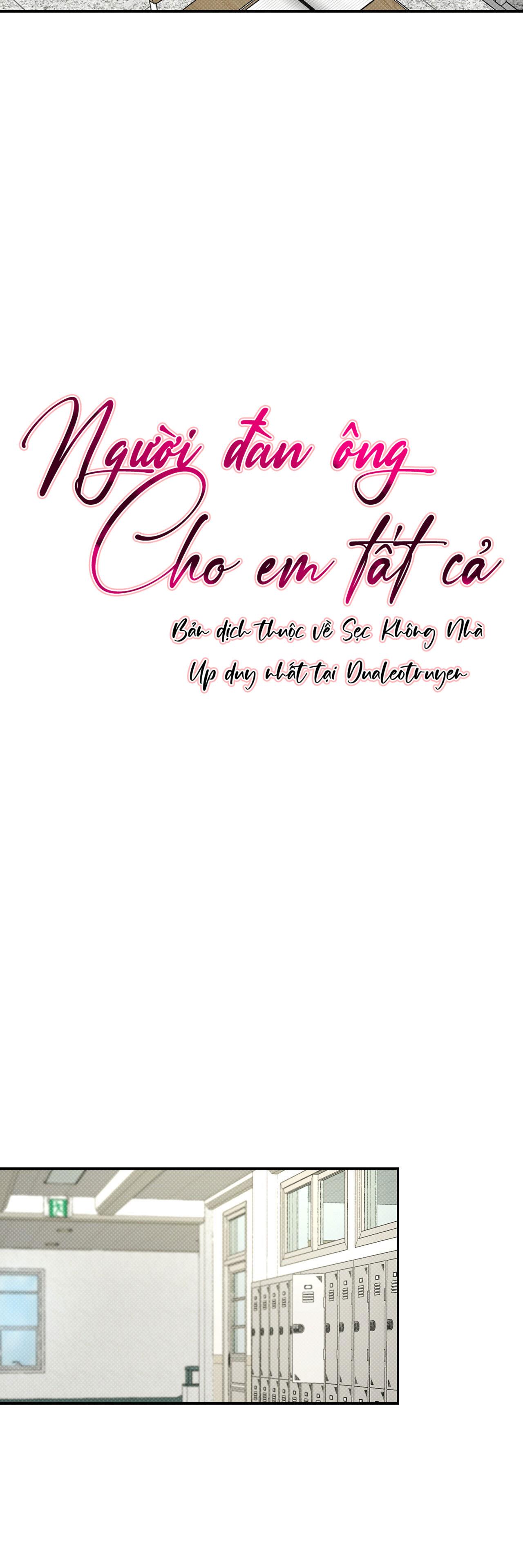 Đọc truyện NGƯỜI ĐÀN ÔNG CHO EM TẤT CẢ - Chapter 14