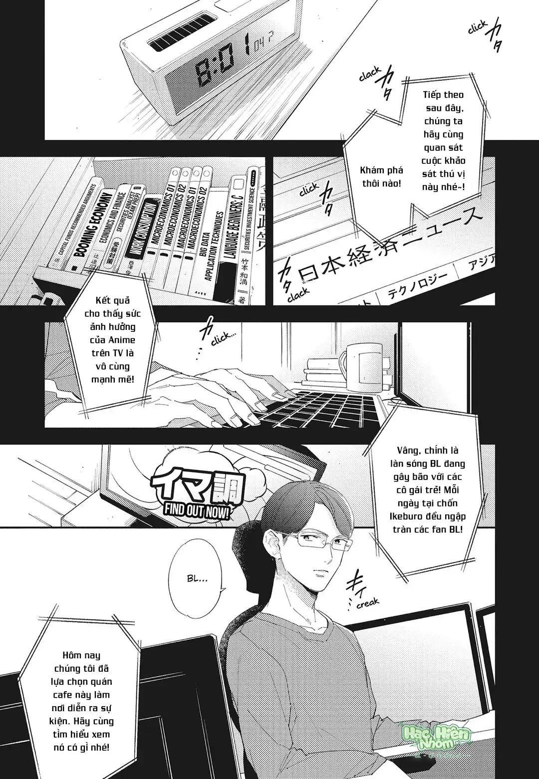 Đọc truyện Chào mừng đến với câu lạc bộ nghiên cứu Yaoi - Chapter 3