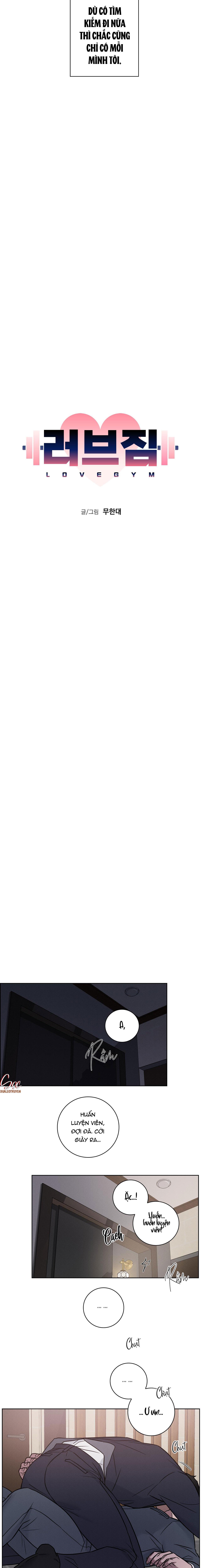 Đọc truyện LOVE GYM - Chapter 31