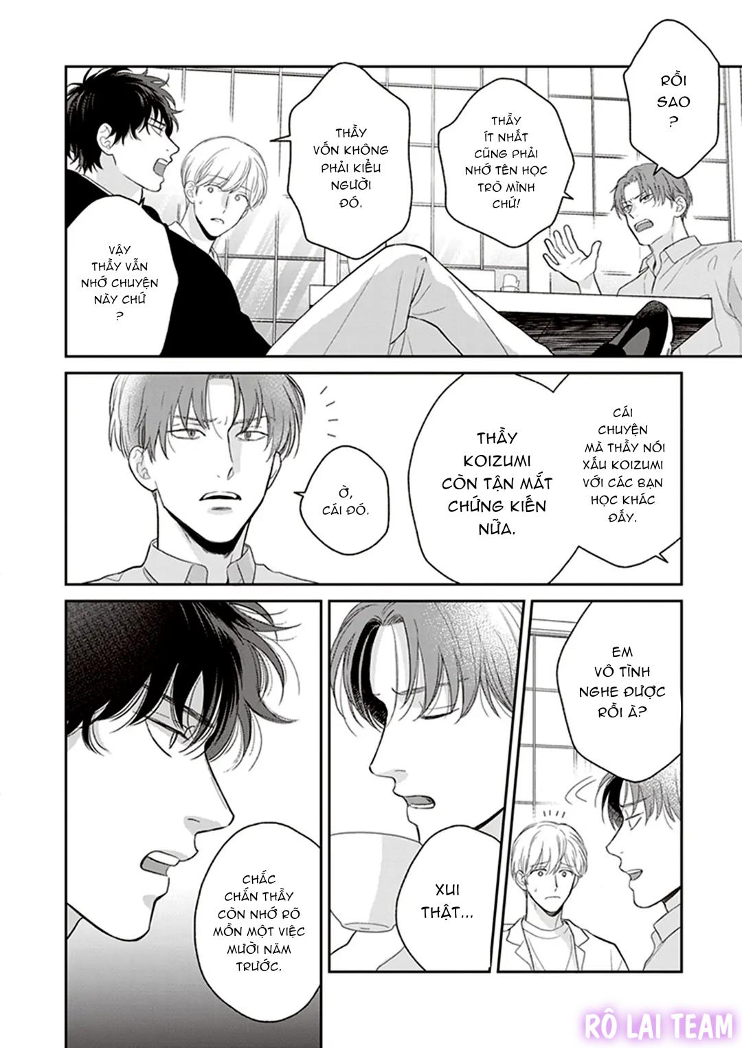 Đọc truyện Koizumi-sensei wa Midasaretakunai - Chapter 6