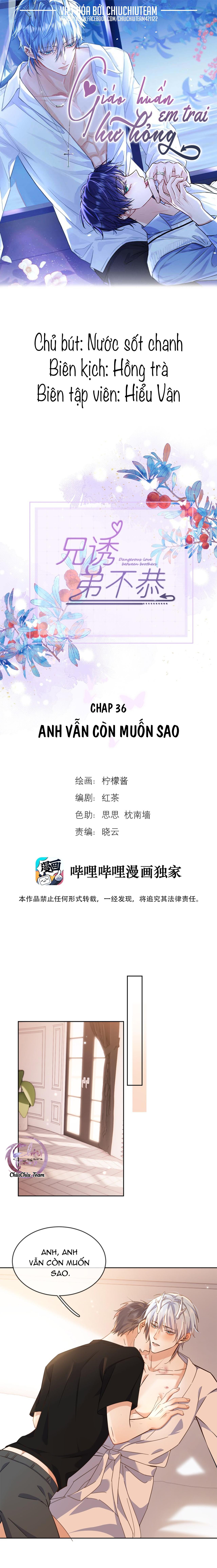 Đọc truyện Giáo Huấn Em Trai Hư Hỏng - Chapter 36