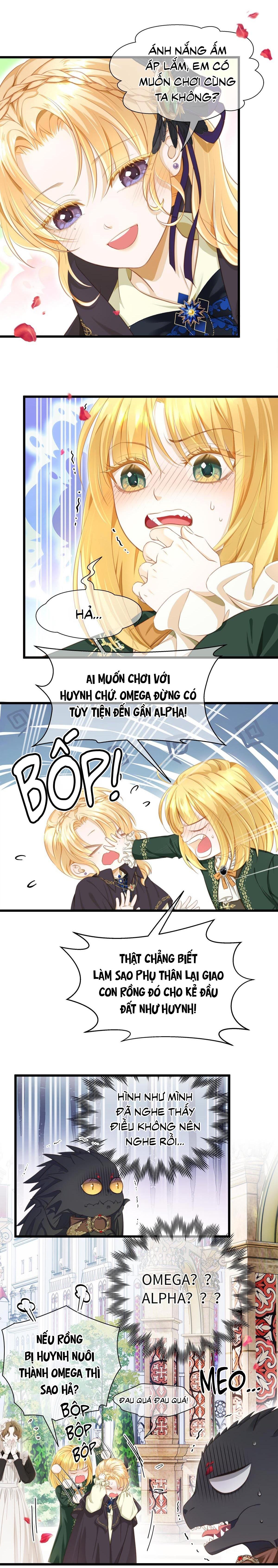 Đọc truyện Tôi trùng sinh thành chú rồng đen của vương tử điện hạ - Chapter 3