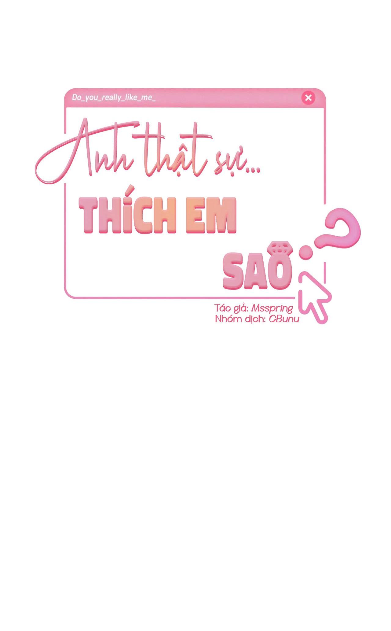 Đọc truyện  Anh Thật Sự Thích Em Sao - Chapter 29