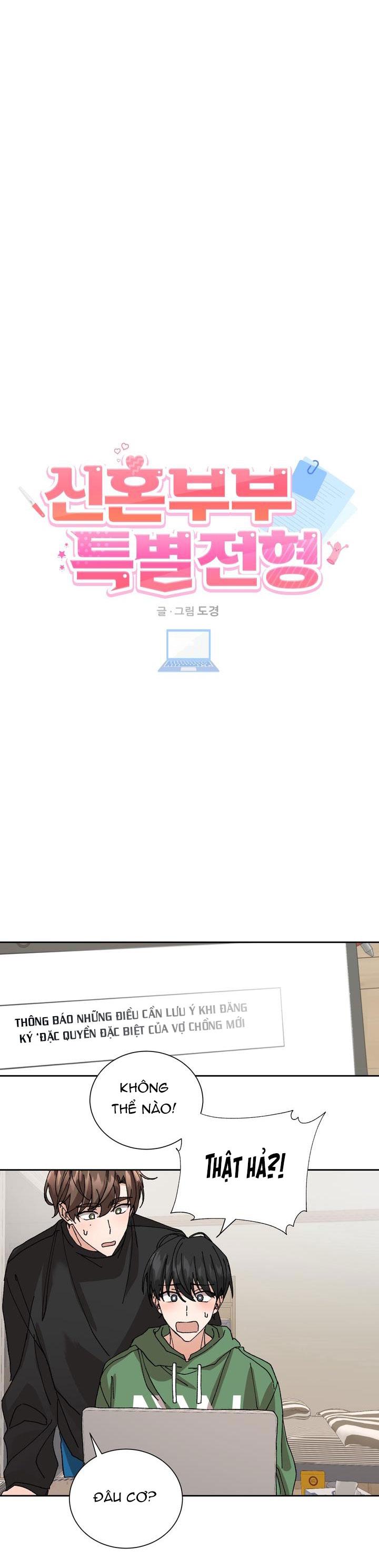 Đọc truyện ĐẶC QUYỀN CHO CẶP ĐÔI MỚI CƯỚI - Chapter 4