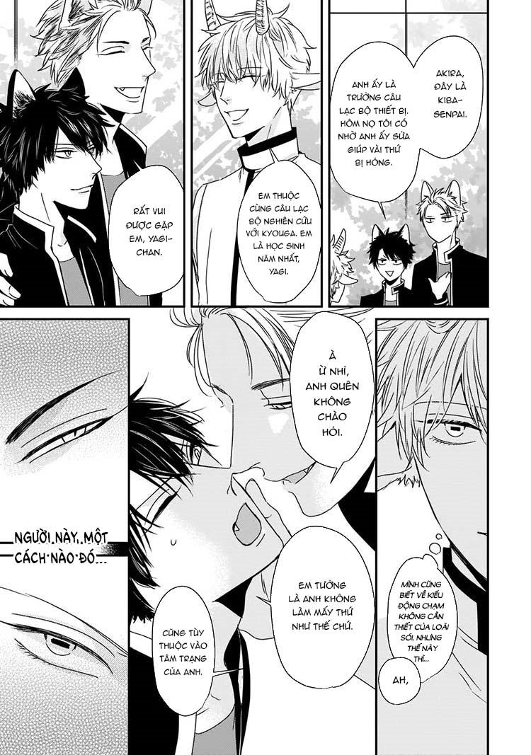 Đọc truyện Kỳ Phát Tình Của Dê và Sói - Chapter 4