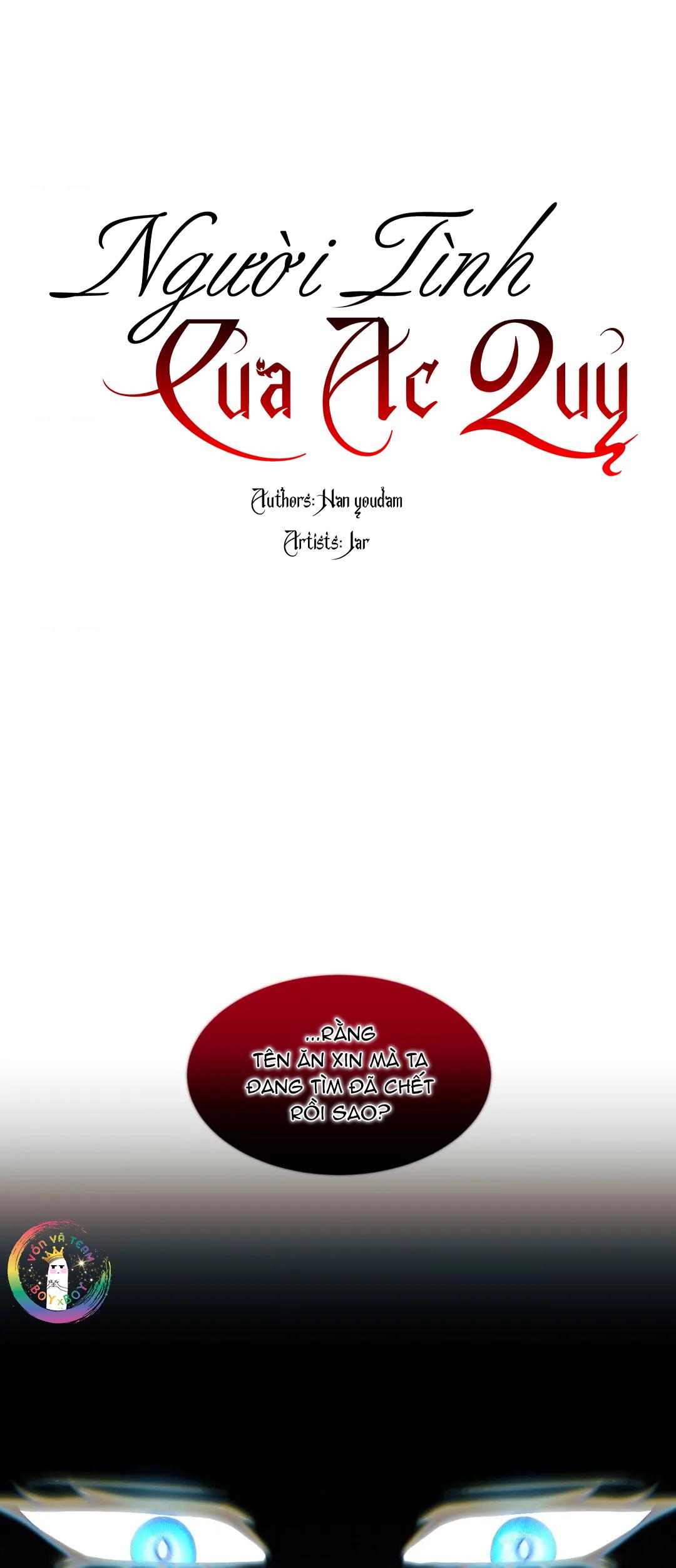 Đọc truyện Người Tình Của Ác Quỷ - Chapter 18