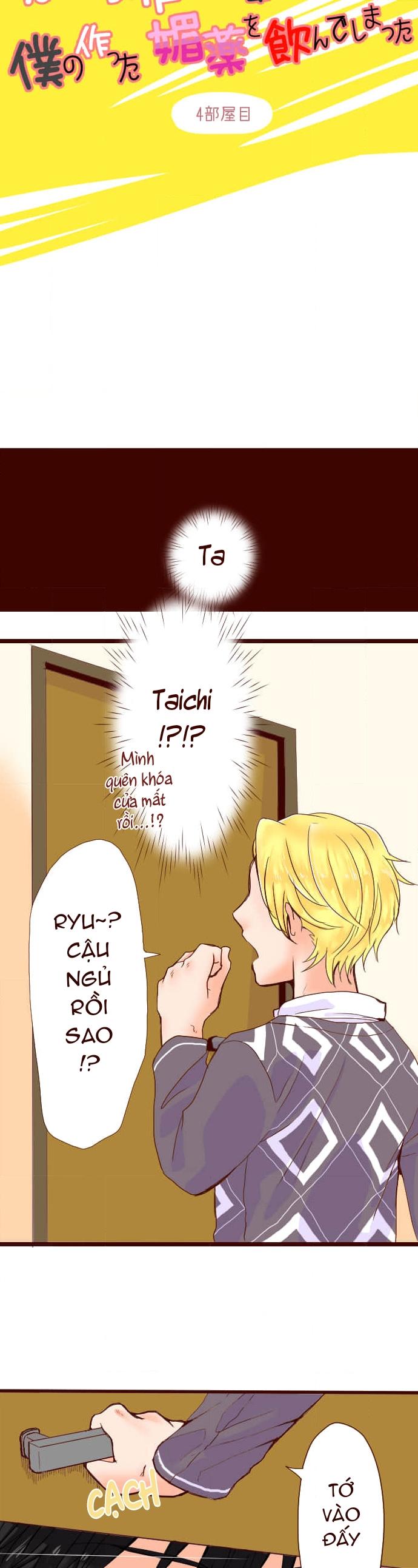Đọc truyện Bạn Cùng Phòng Lỡ Uống Thuốc Kích Dục Tôi Chế Và Cái Kết - Chapter 4