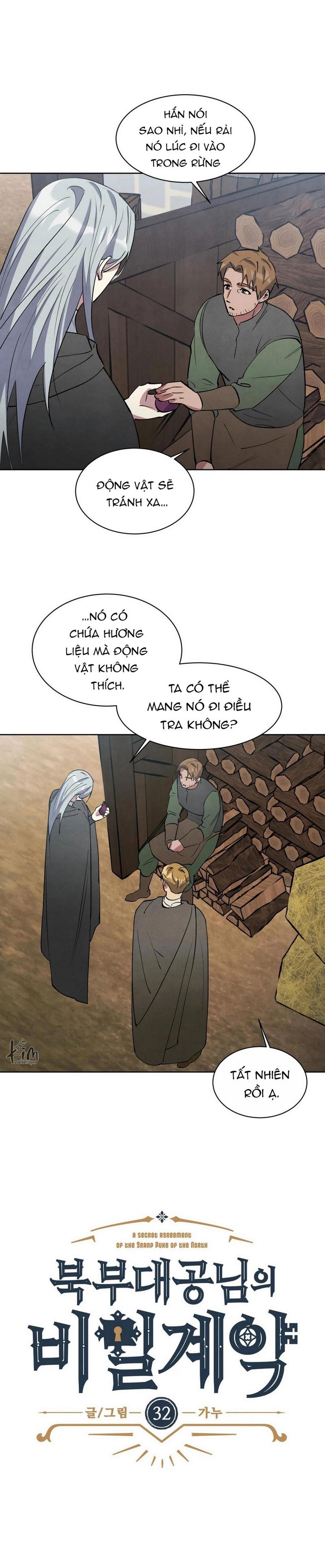 Đọc truyện KHẾ ƯỚC BÍ MẬT CỦA ĐẠI CÔNG TƯỚC XỨ BẮC - Chapter 32