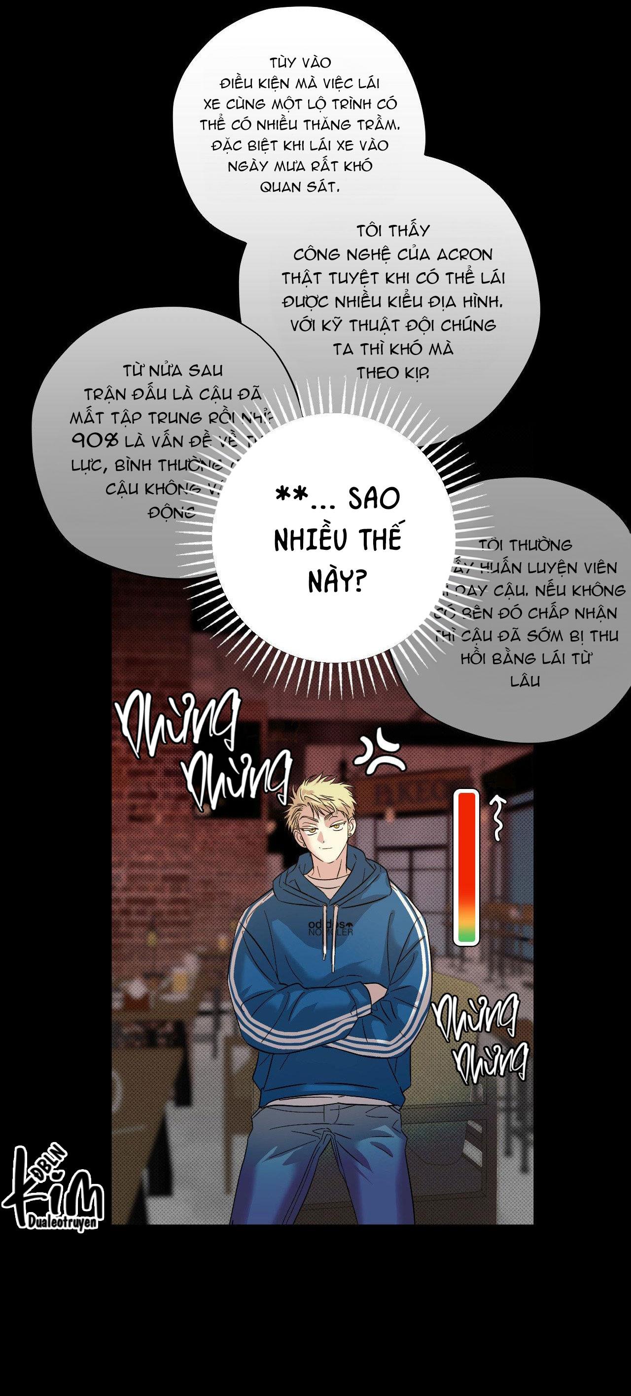 Đọc truyện CUỘC ĐUA CUỒNG NHIỆT - Chapter 4