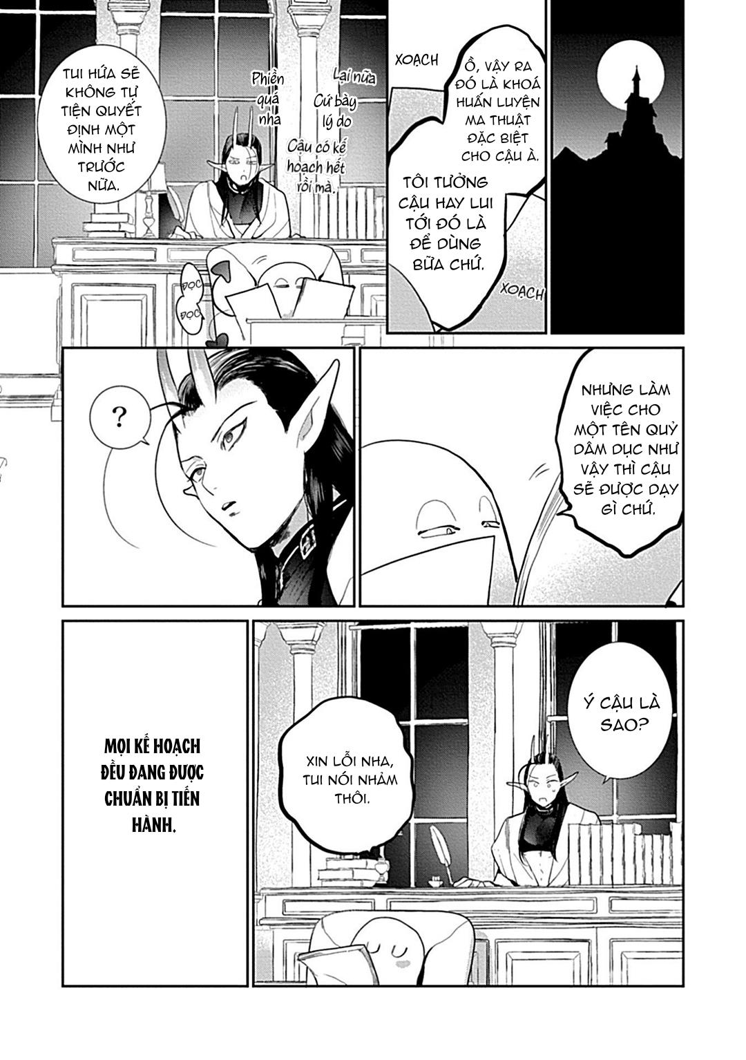 Đọc truyện Có lẽ tôi sẽ chết đói nếu không được hắn ôm ấp~ Kế hoạch trao lại vương quyền của một Incubus~ - Chapter 4