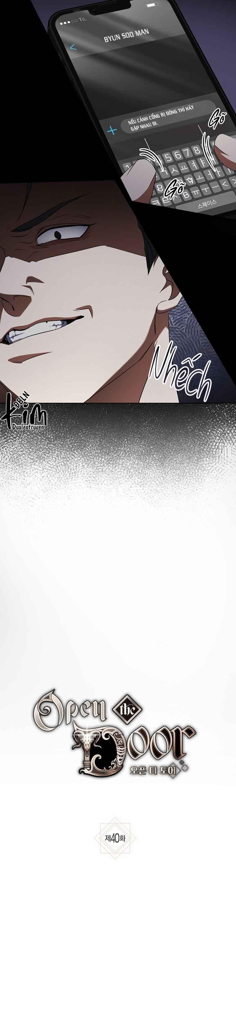 Đọc truyện OPEN THE DOOR - Chapter 40