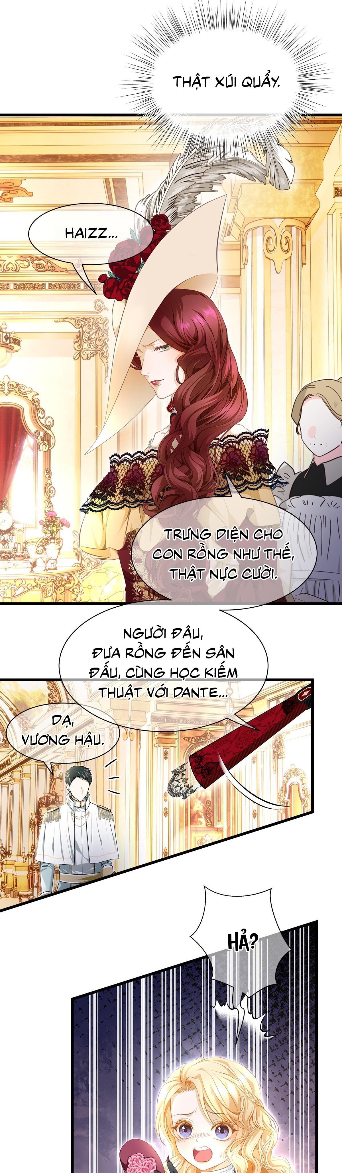 Đọc truyện Tôi trùng sinh thành chú rồng đen của vương tử điện hạ - Chapter 4