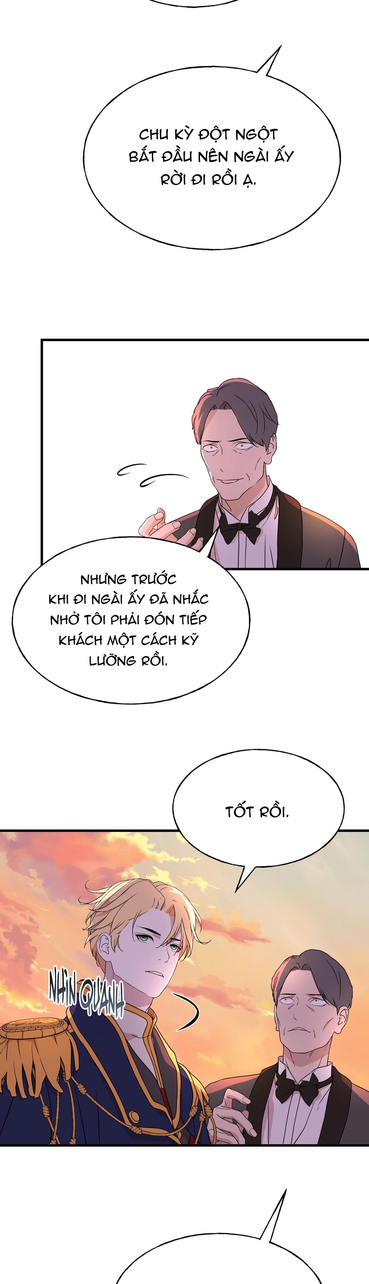 Đọc truyện (ABO) ĐÁM CƯỚI HOÀNG GIA - Chapter 9
