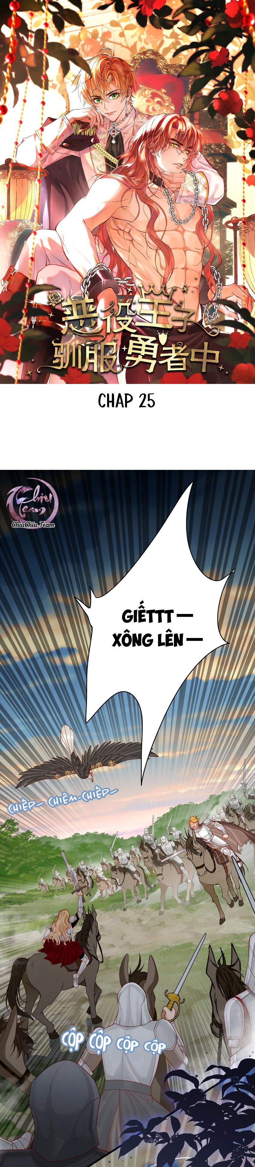Đọc truyện Vương Tử Phản Diện Thuần Hóa Dũng Sĩ - Chapter 25