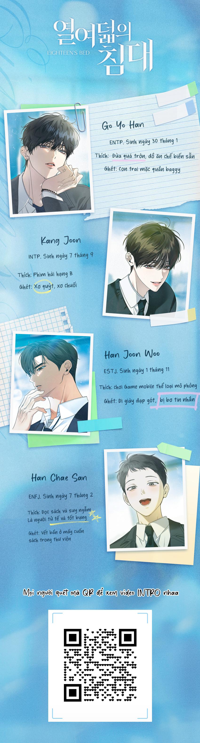 Đọc truyện  EIGHTEEN'S BED - Chapter 0