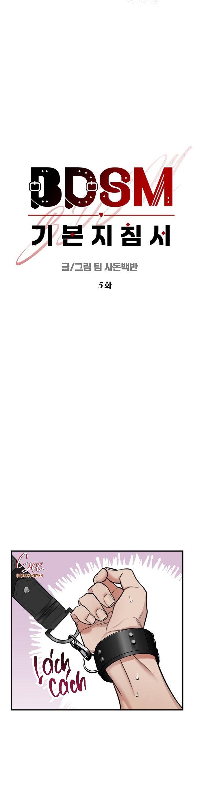 Đọc truyện HƯỚNG DẪN BDSM CƠ BẢN - Chapter 5