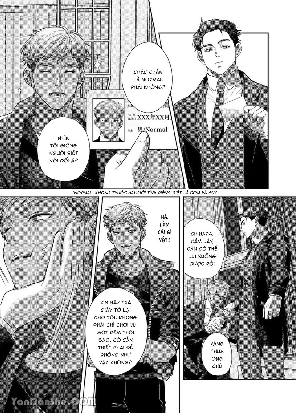 Đọc truyện Series BL Manga - Chapter 6.1