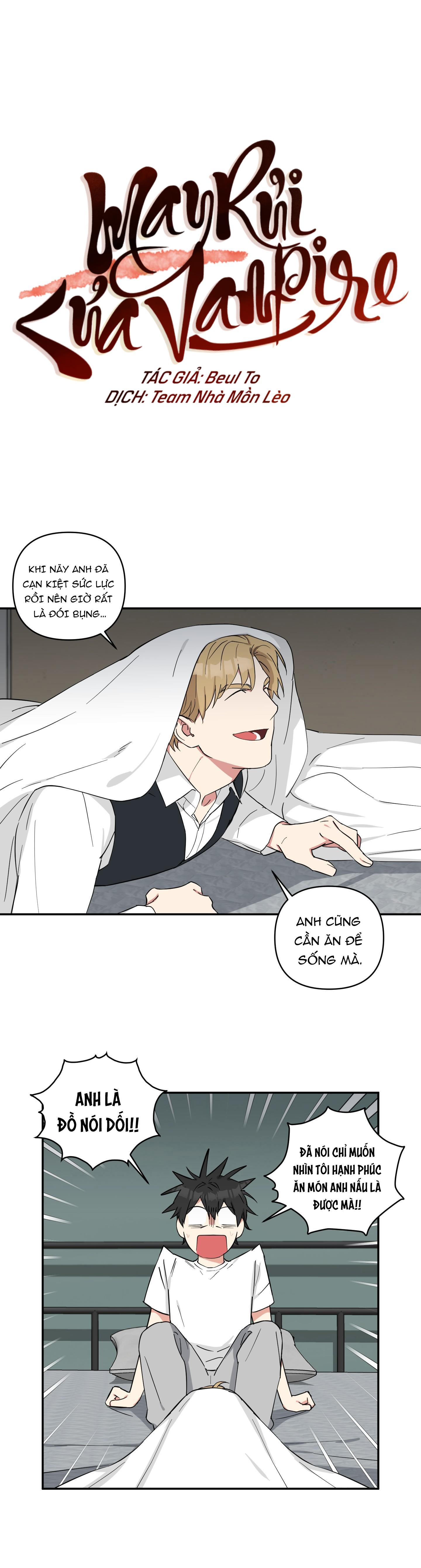 Đọc truyện MAY RỦI CỦA VAMPIRE - Chapter 24