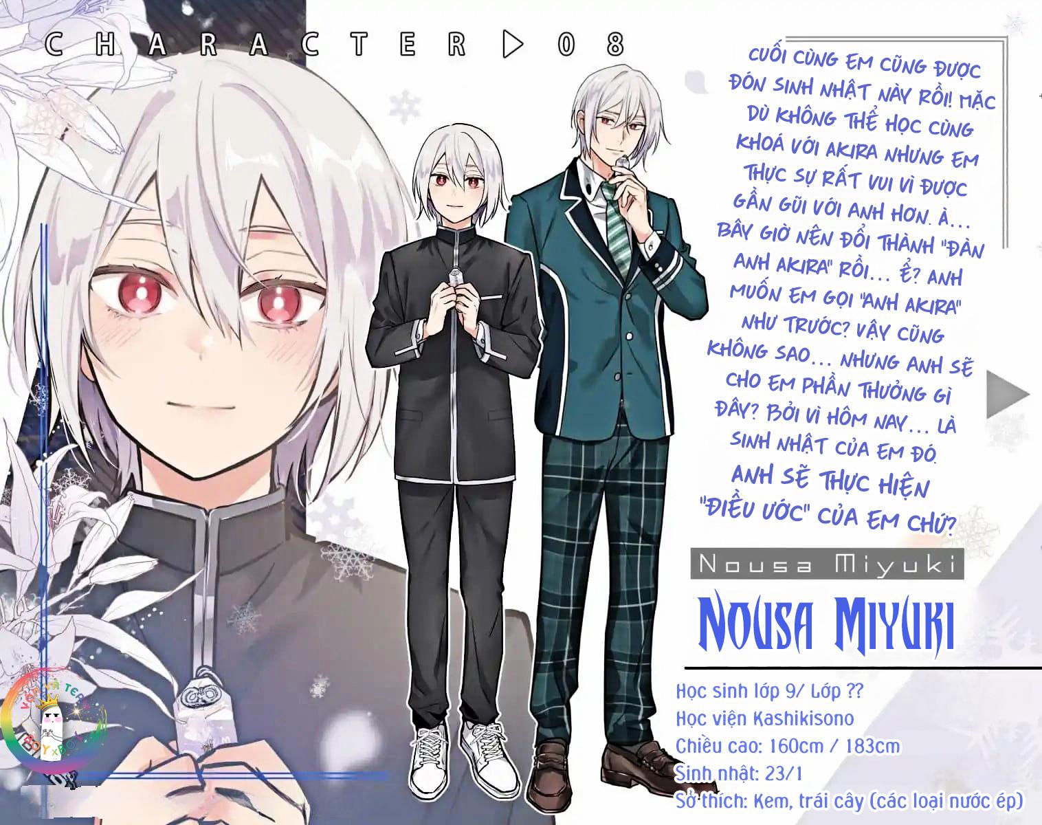 Đọc truyện Tôi Nhận Ra Mình Là Em Trai Của Nhân Vật Chính Game BL - Chapter 18.5