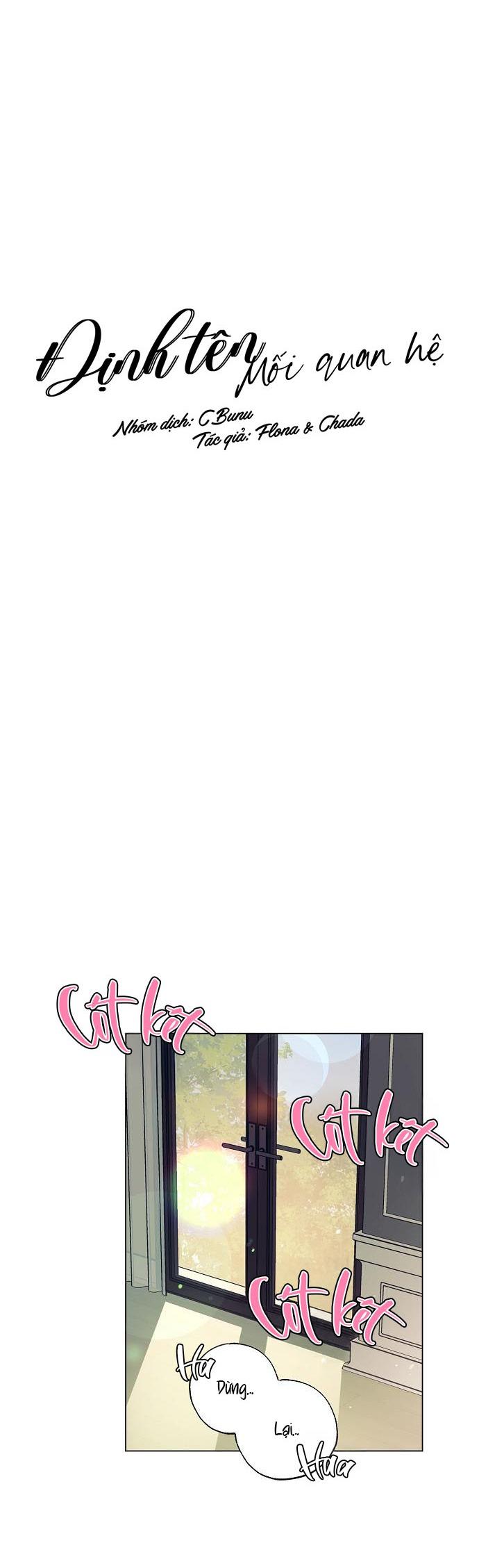 Đọc truyện  Định Tên Mối Quan Hệ - Chapter 96