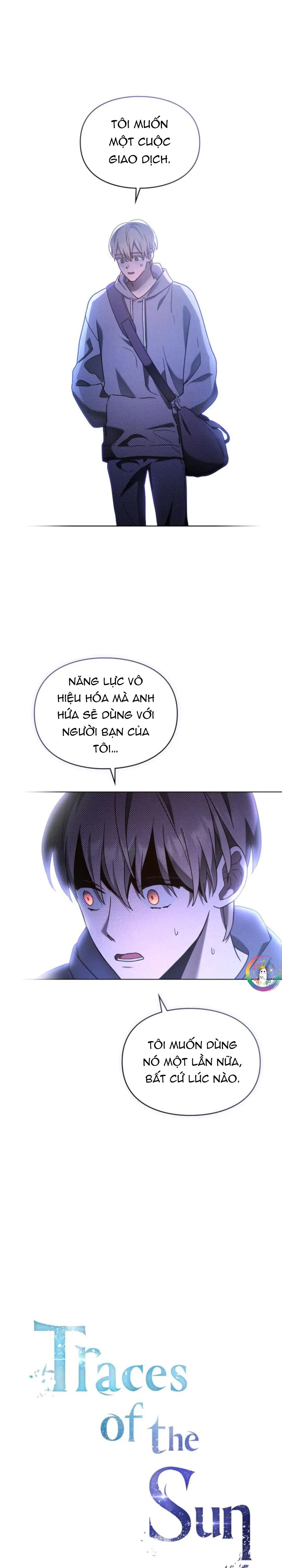 Đọc truyện Vết Tích Của Ánh Dương - Chapter 9