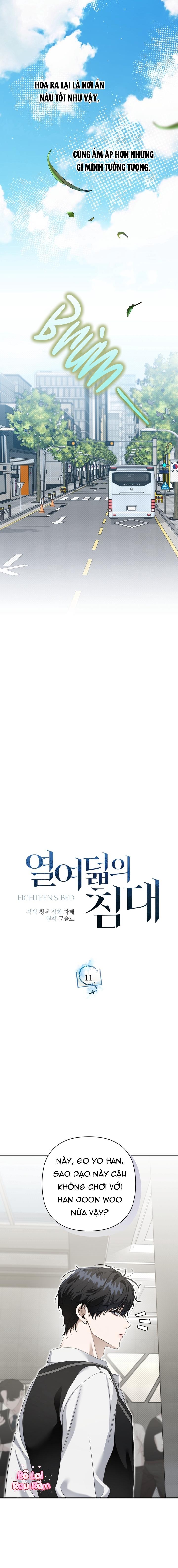 Đọc truyện CHIẾC GIƯỜNG TUỔI 18 - Chapter 11