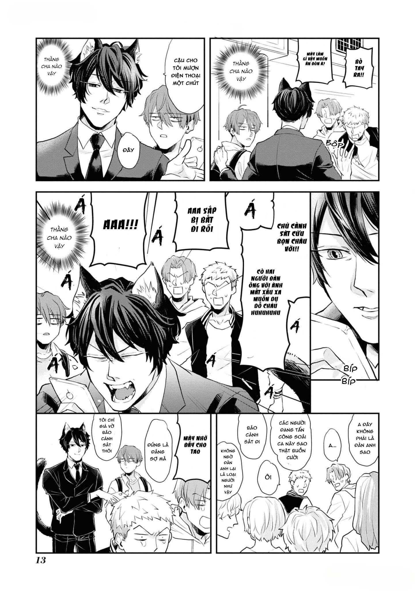 Đọc truyện Chú mèo đẹp trai muốn được Haruta nuôi dưỡng - Chapter 1