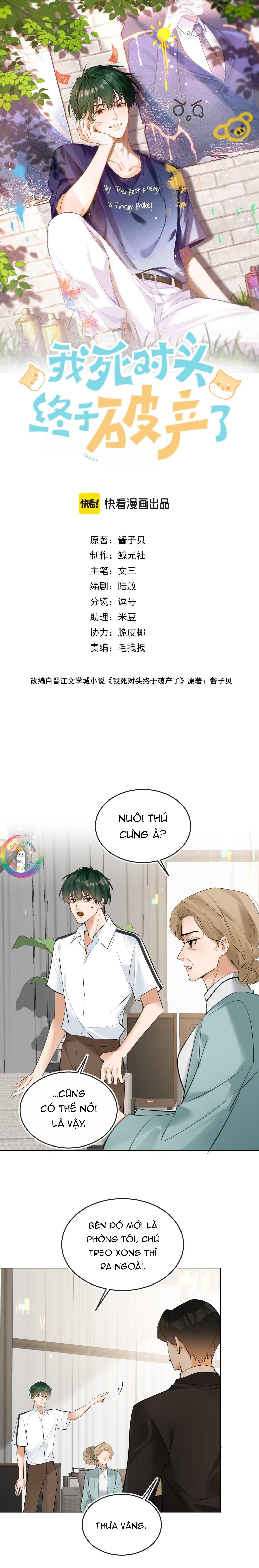 Đọc truyện Đối Thủ Không Đội Trời Chung Cuối Cùng Cũng Phá Sản Rồi! - Chapter 45