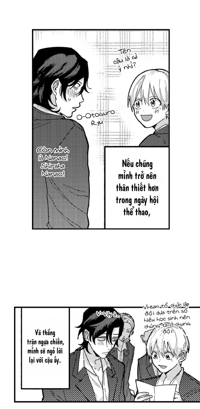Đọc truyện Otoguro Đáng Sợ Và Cứng Rắn, Đang Yêu?! - Chapter 4