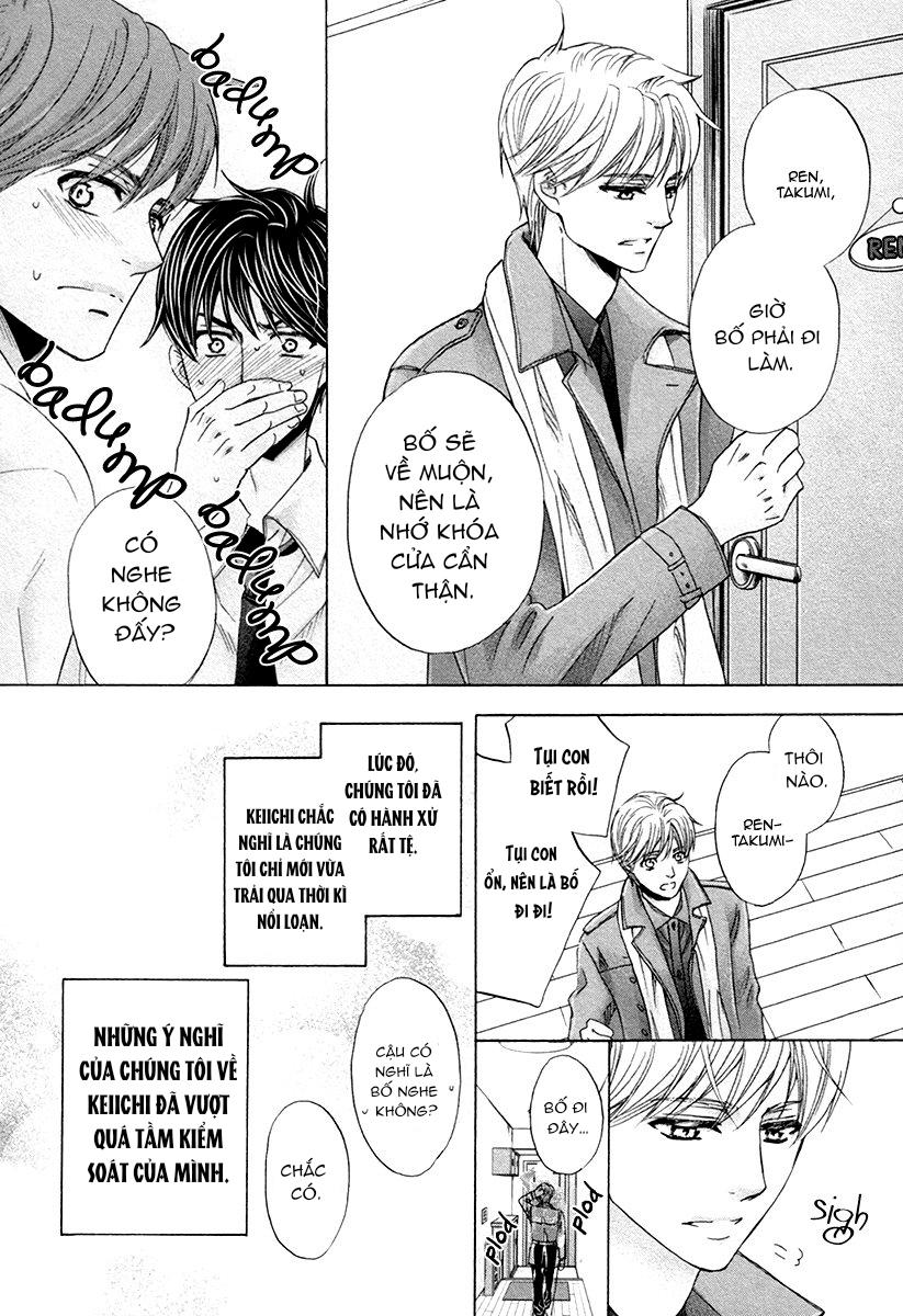 Đọc truyện Futari no Musuko ni Nerawarete Imasu - Chapter 9.5