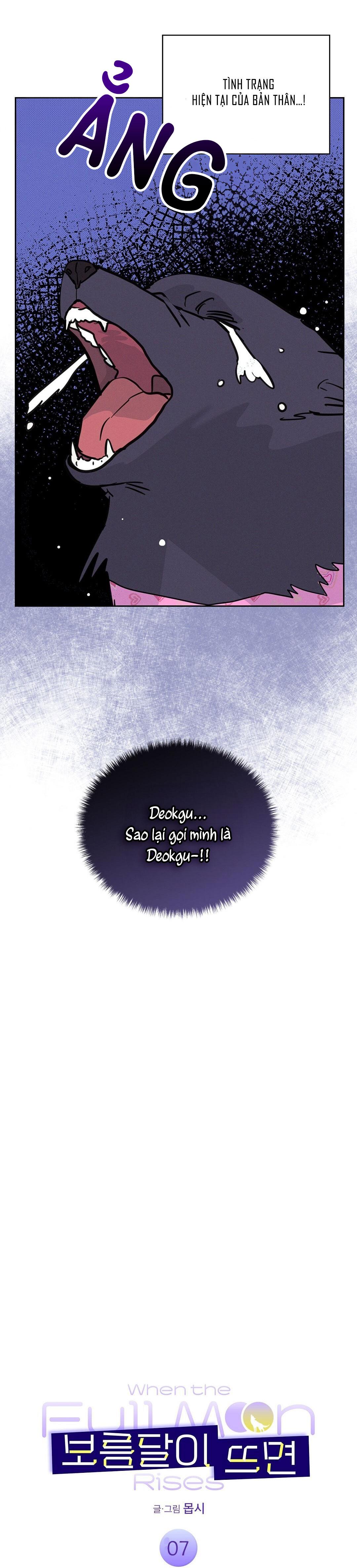 Đọc truyện KHI TRĂNG TRÒN MỌC - Chapter 7