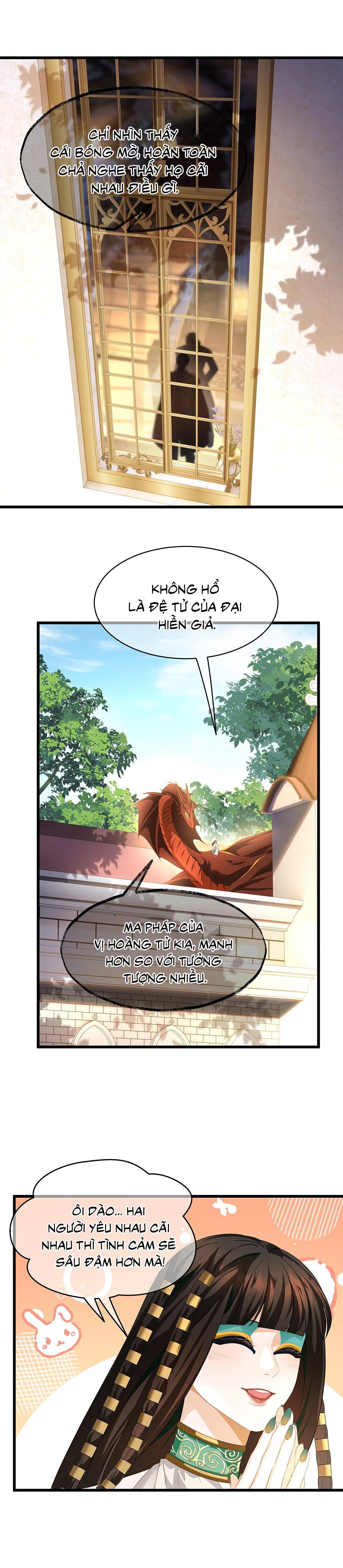 Đọc truyện Tôi trùng sinh thành chú rồng đen của vương tử điện hạ - Chapter 34