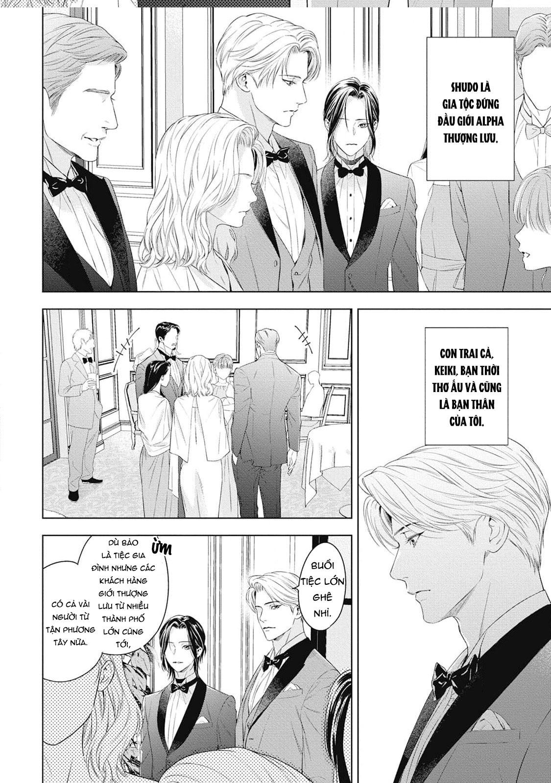 Đọc truyện Hòa thanh dưới ánh nến hoa cùng tình yêu của Omega - Chapter 1