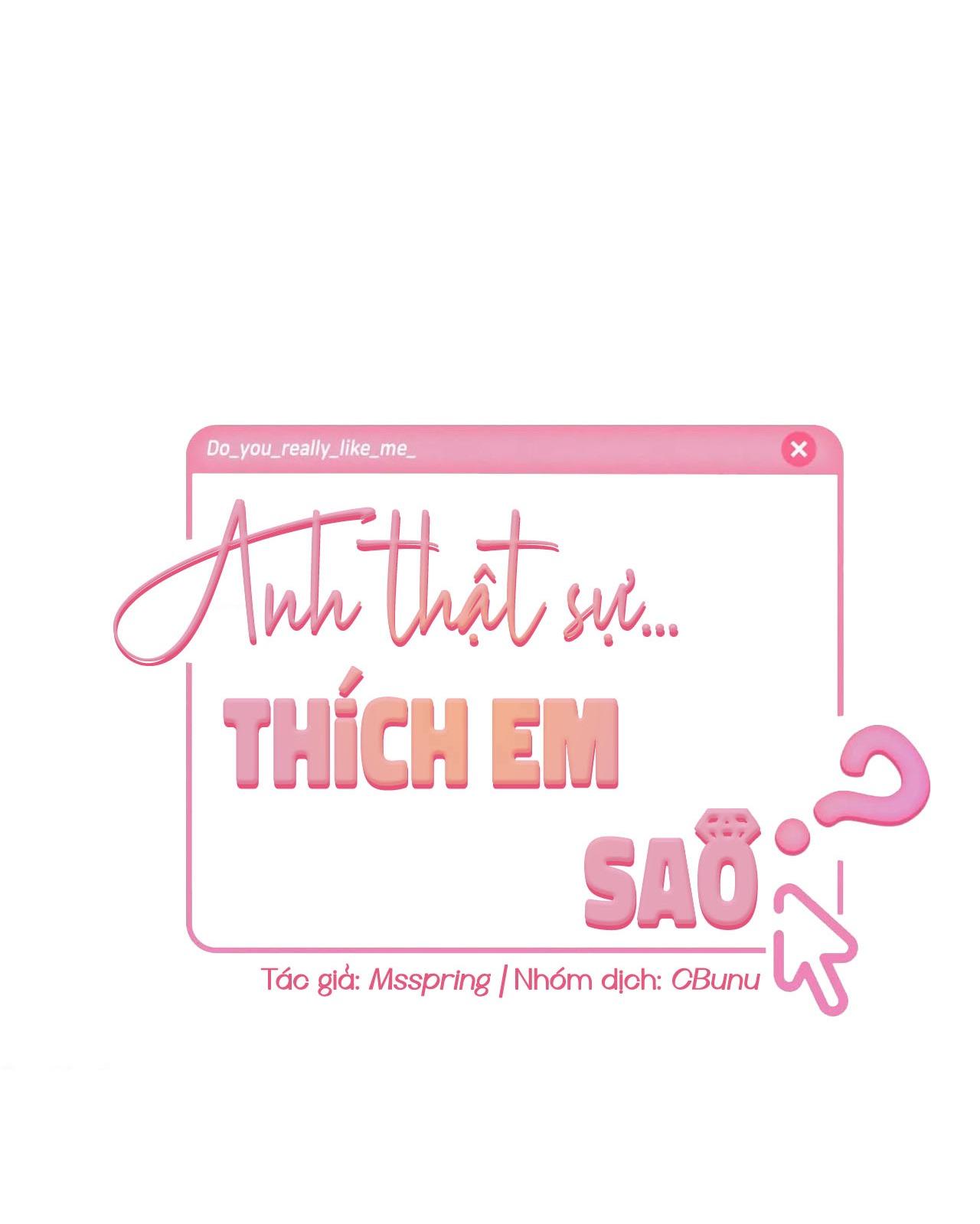 Đọc truyện  Anh Thật Sự Thích Em Sao - Chapter 27