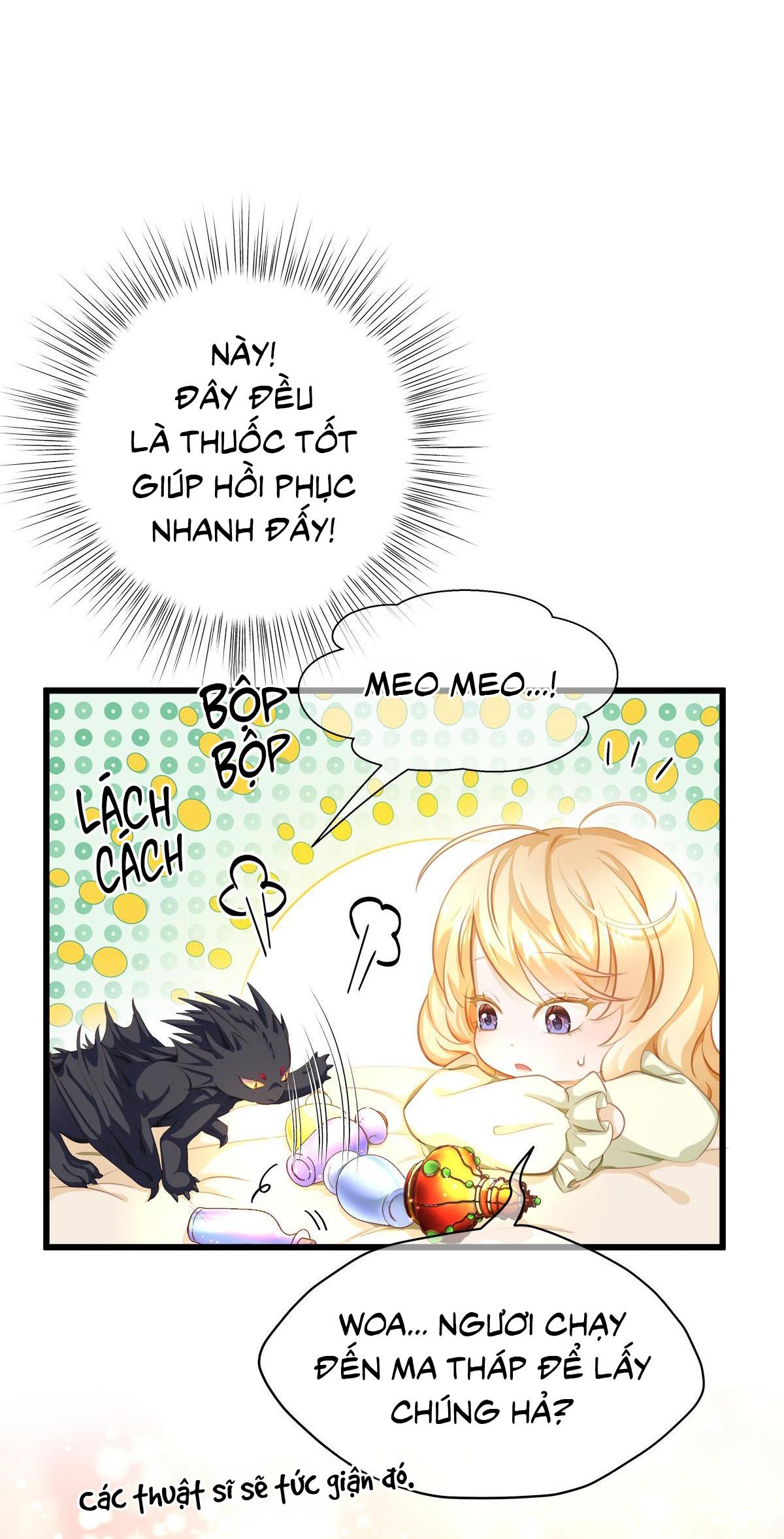 Đọc truyện Tôi trùng sinh thành chú rồng đen của vương tử điện hạ - Chapter 5