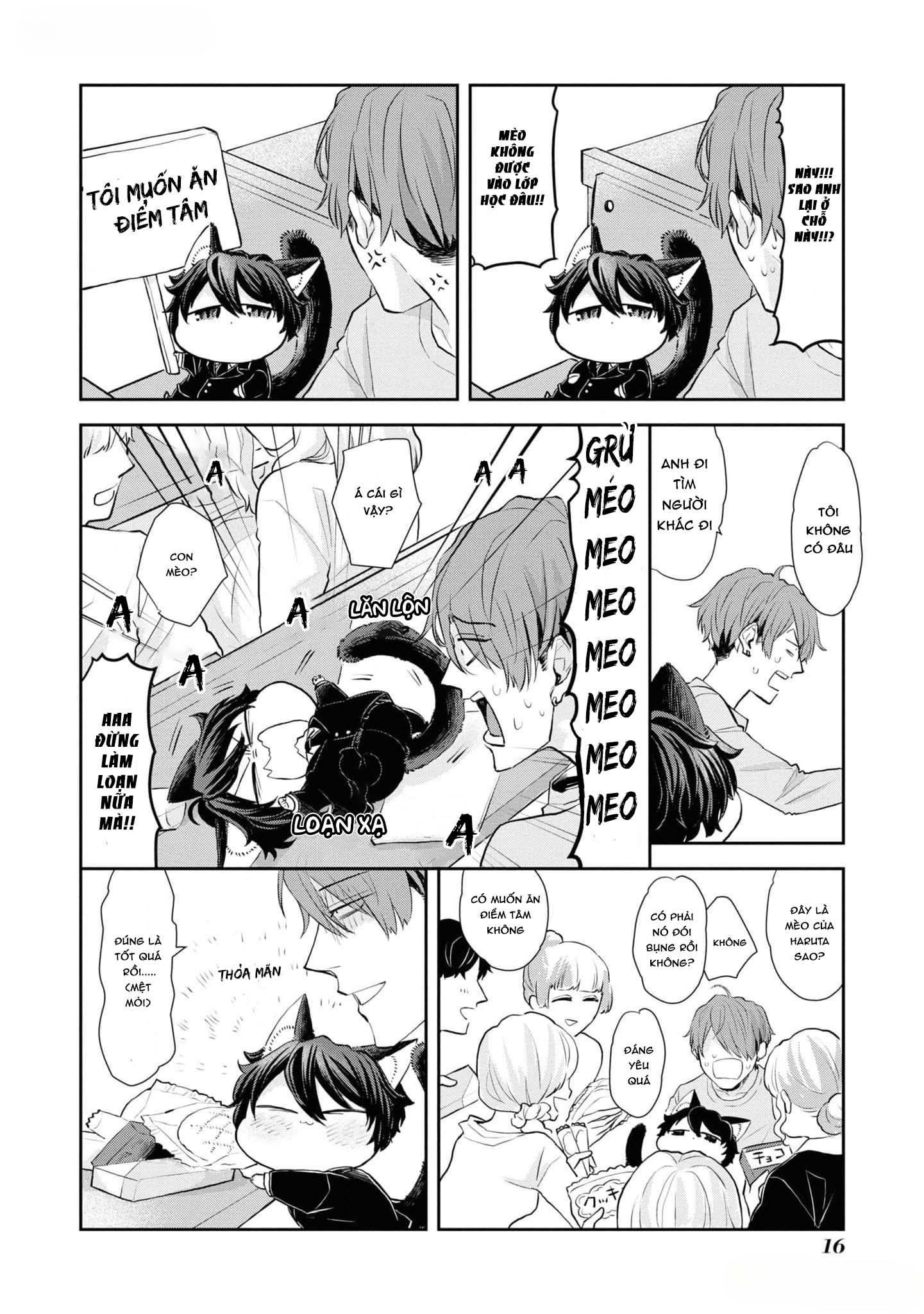 Đọc truyện Chú mèo đẹp trai muốn được Haruta nuôi dưỡng - Chapter 1