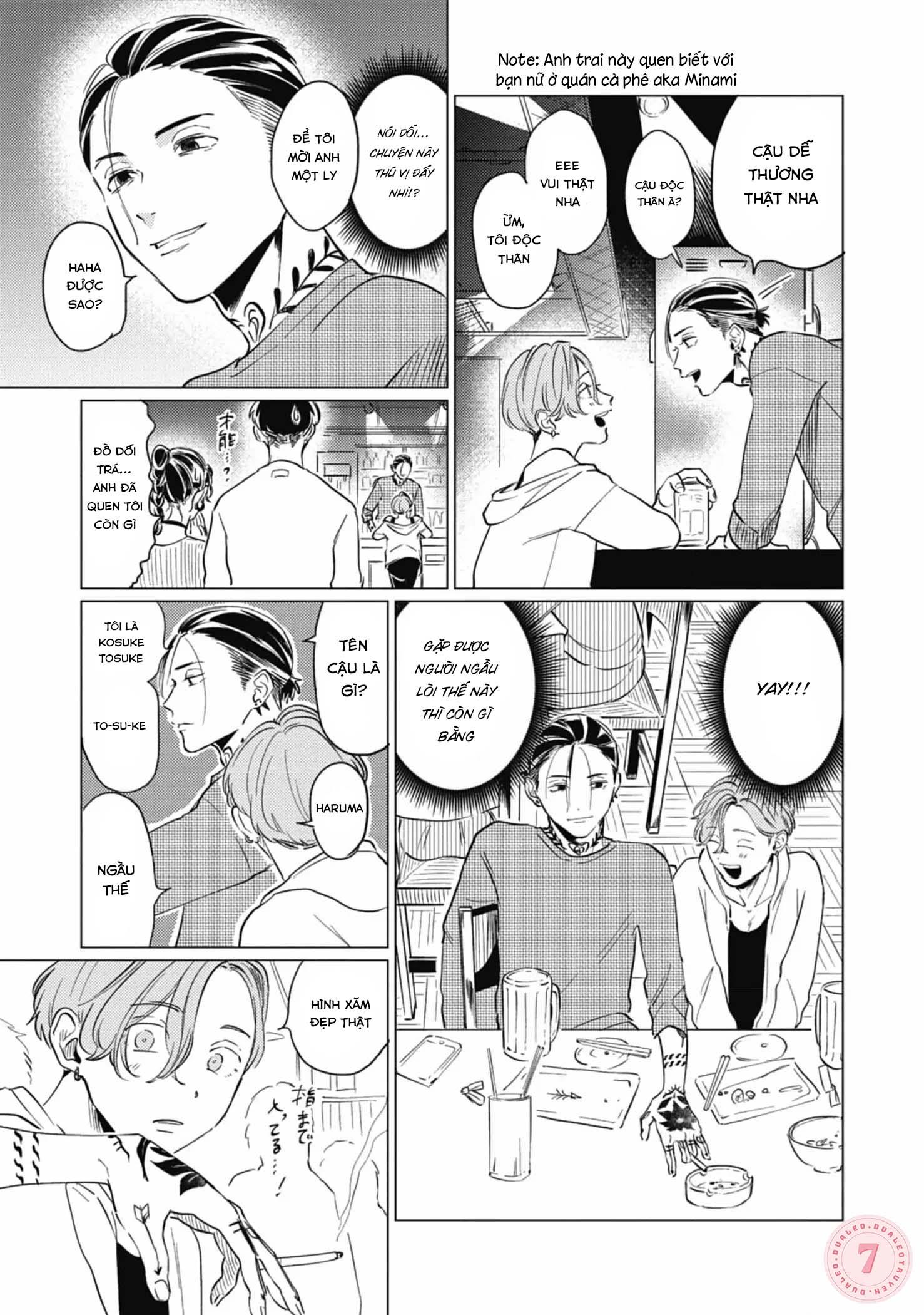 Đọc truyện [Hoàn] Irezumi Otoko to Shirigaru Otoko - Chapter 1