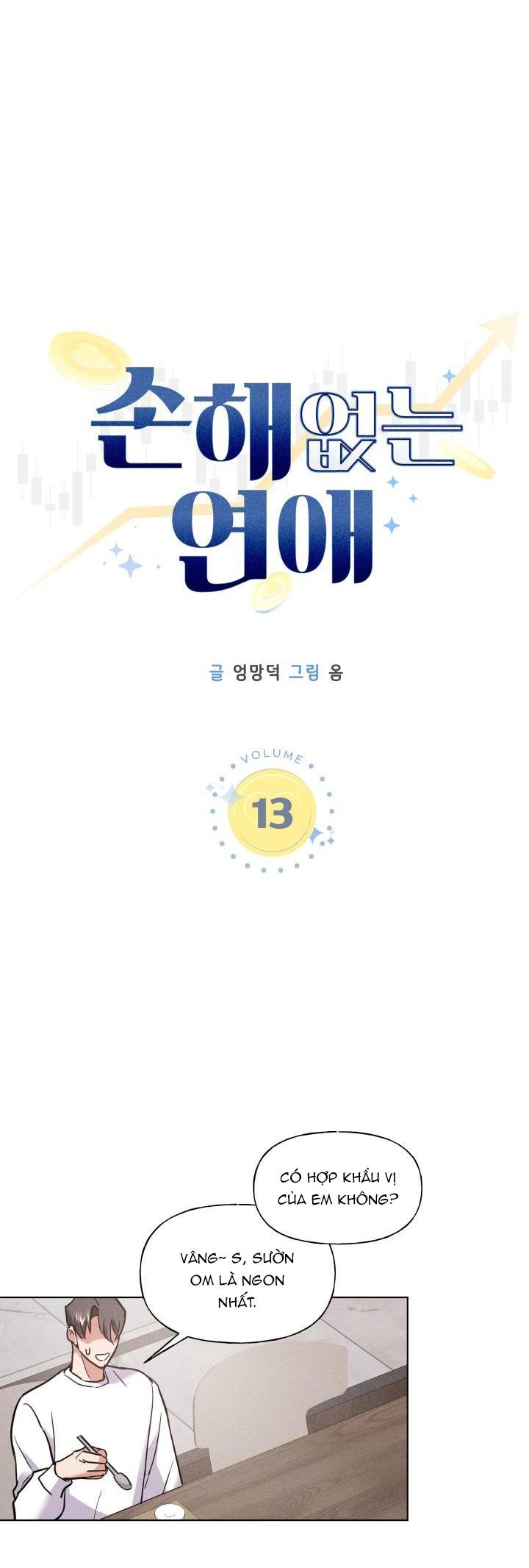 Đọc truyện TÌNH YÊU KHÔNG TỔN THẤT - Chapter 13