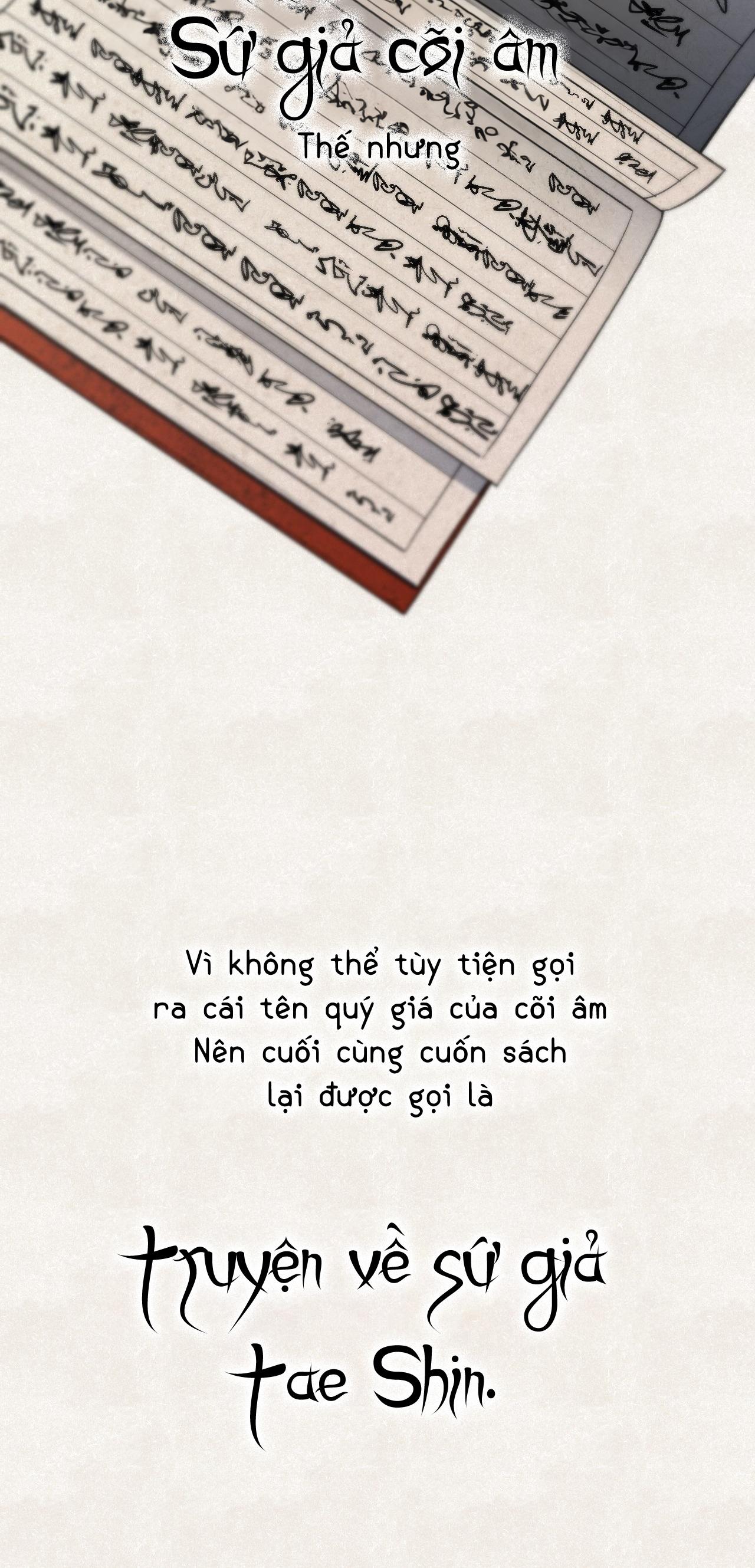 Đọc truyện [DROP] SỨ GIẢ TAE SHIN - Chapter 0