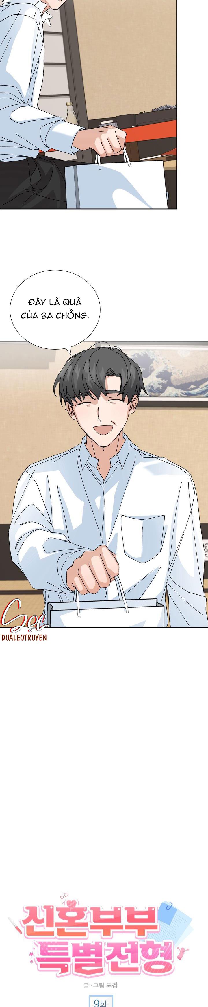 Đọc truyện ĐẶC QUYỀN CHO CẶP ĐÔI MỚI CƯỚI - Chapter 9