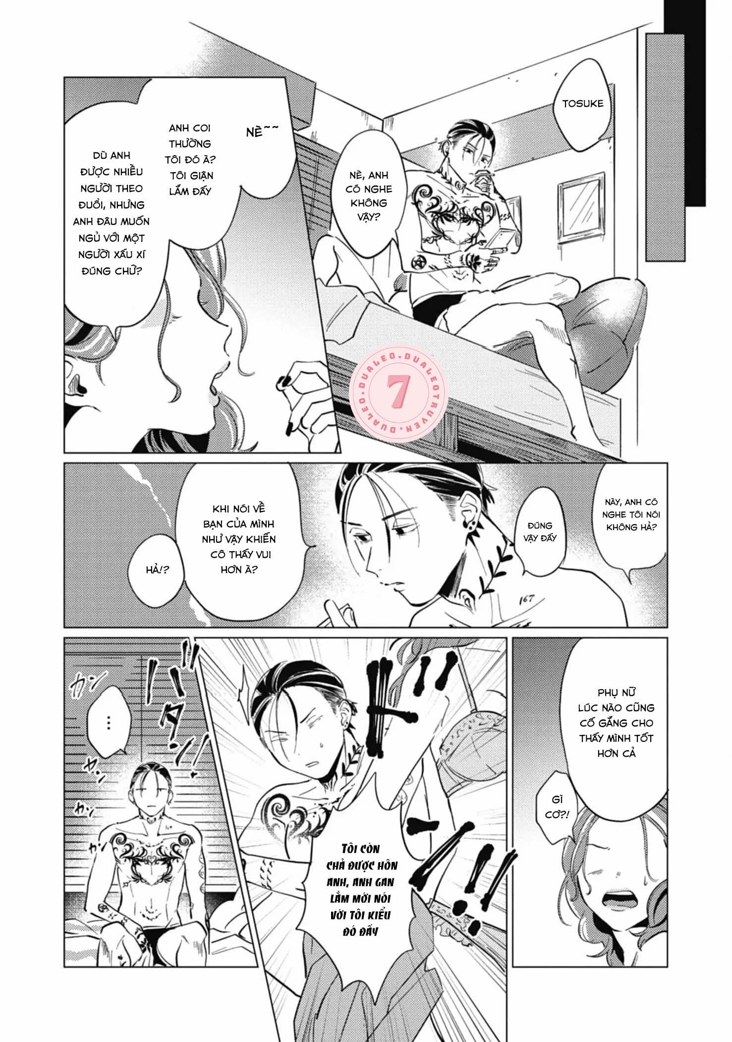 Đọc truyện [Hoàn] Irezumi Otoko to Shirigaru Otoko - Chapter 2