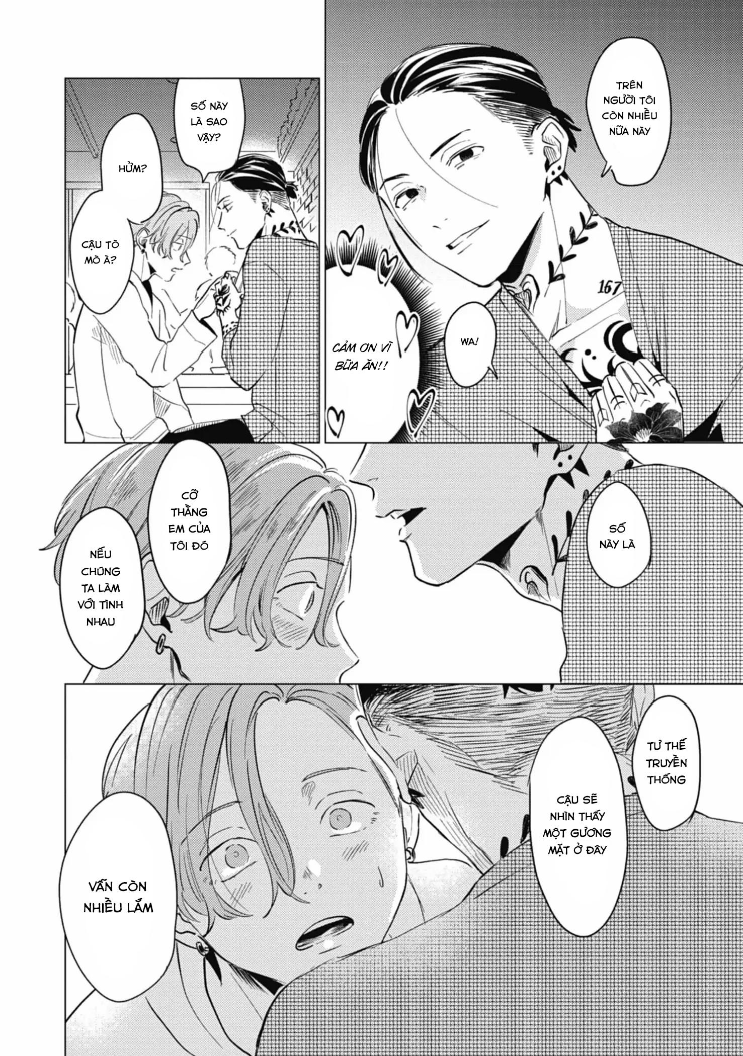 Đọc truyện [Hoàn] Irezumi Otoko to Shirigaru Otoko - Chapter 1