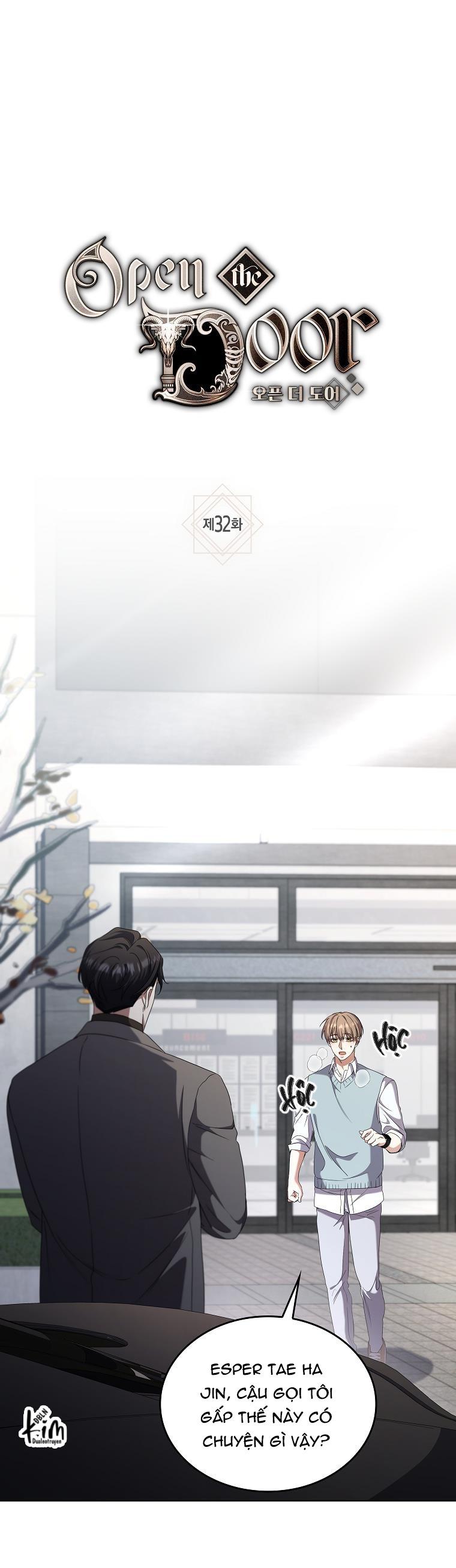 Đọc truyện OPEN THE DOOR - Chapter 32