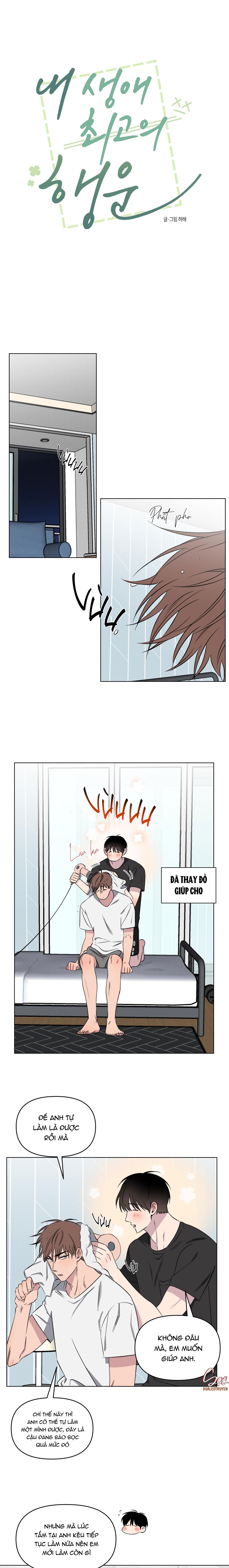 Đọc truyện ĐIỀU MAY MẮN NHẤT CUỘC ĐỜI TÔI - Chapter 31