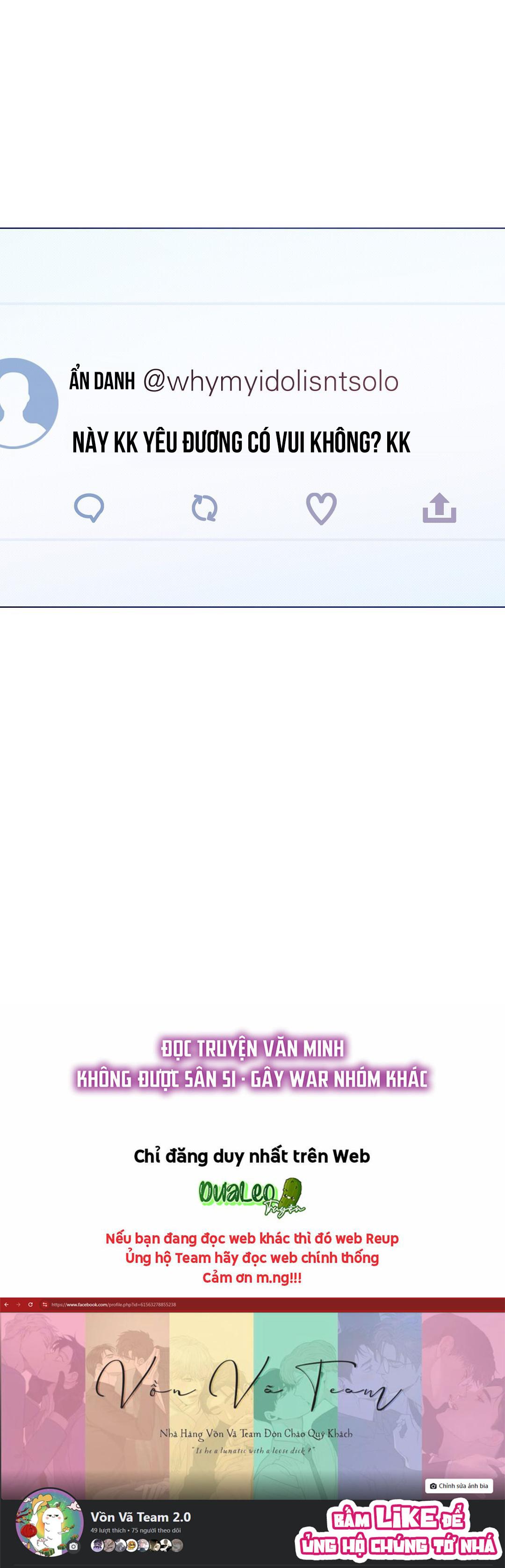 Đọc truyện To The Fans, Not To Me - Chapter 23