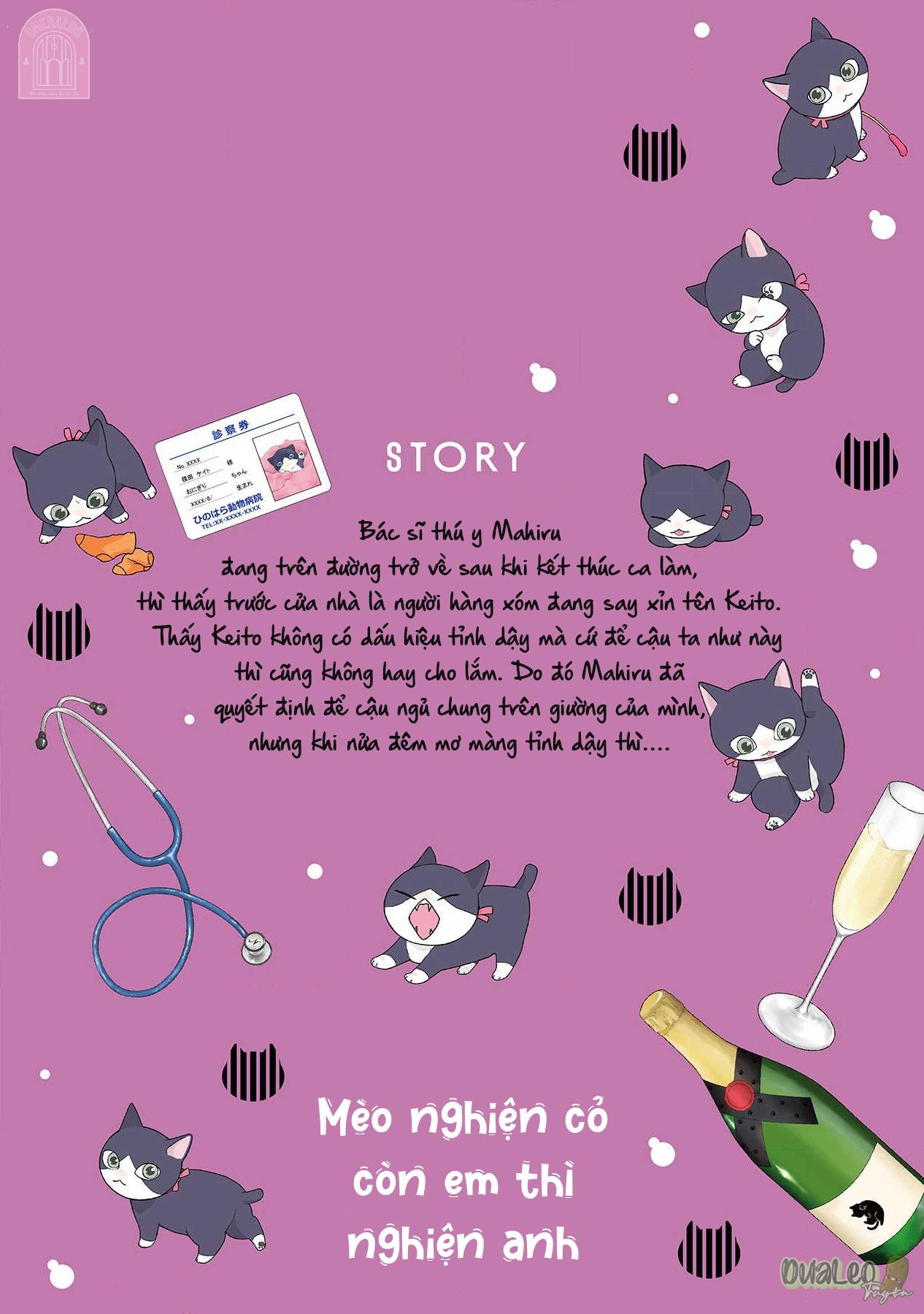 Đọc truyện Mèo nghiện cỏ còn em thì nghiện anh - Chapter 1